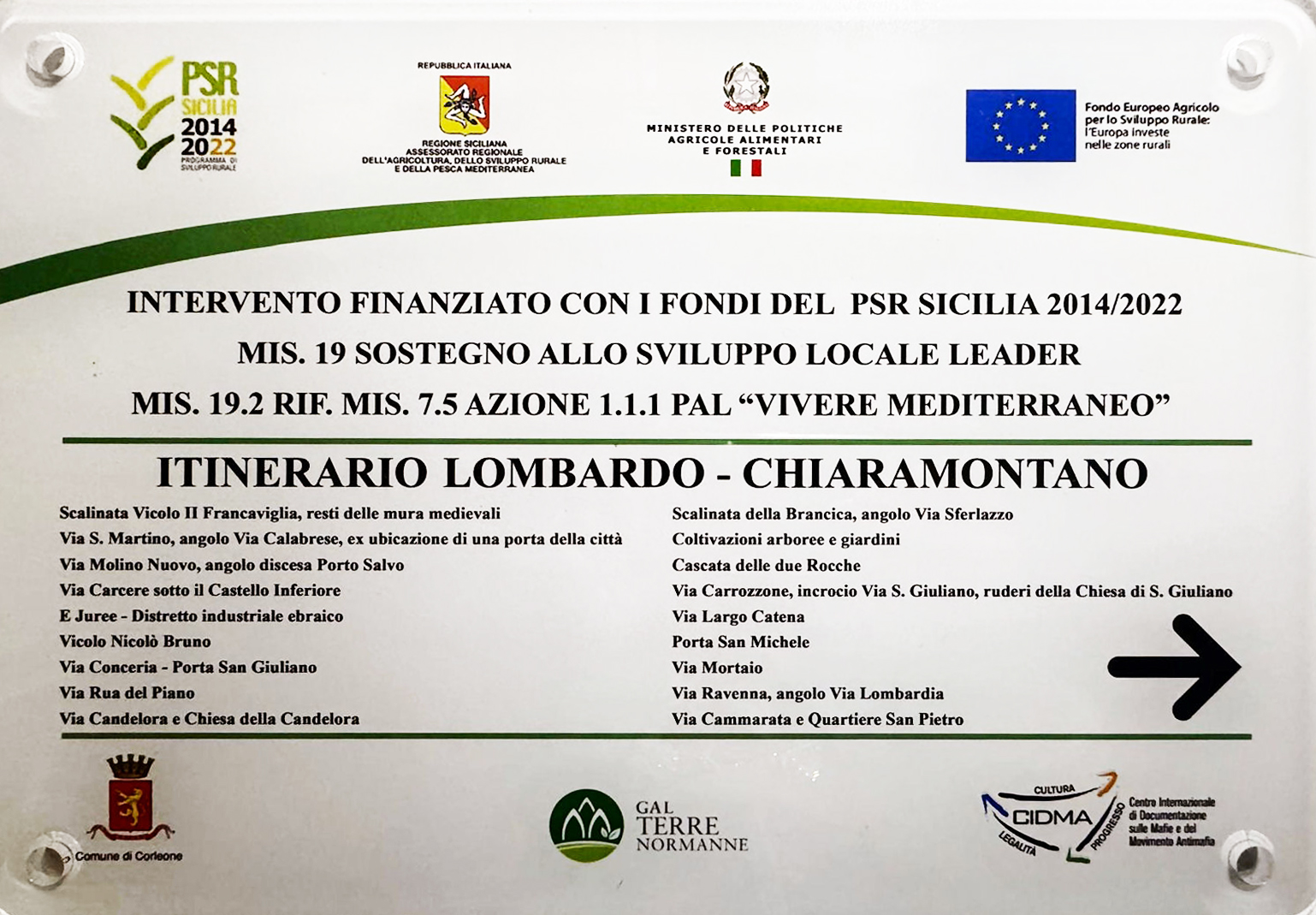 L' Itinerario Lombardo Chiaramontano